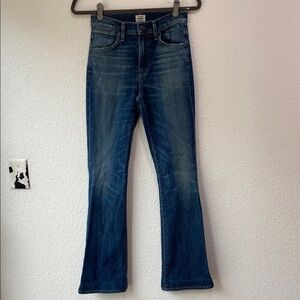 Citizen of Humanity Women's Fleetwood High Rise Flare Cotton Blend Jeans 25